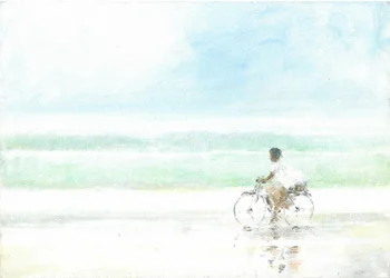 Boy on Bicycle